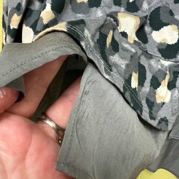 LOGO Multicolor Leopard Print Long Sleeve Top - Picture 3 of 11